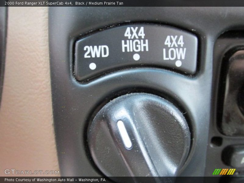 Black / Medium Prairie Tan 2000 Ford Ranger XLT SuperCab 4x4