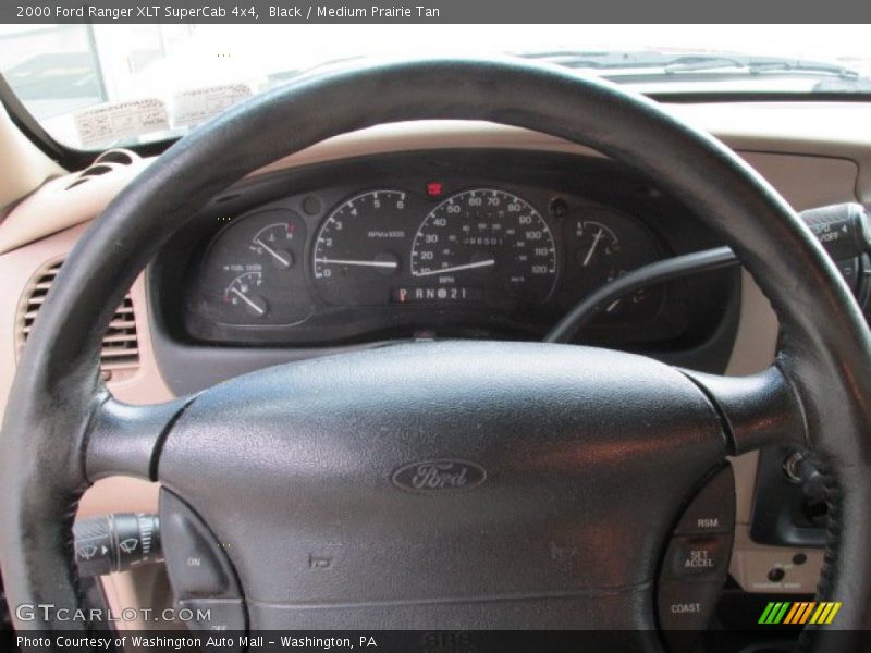 Black / Medium Prairie Tan 2000 Ford Ranger XLT SuperCab 4x4
