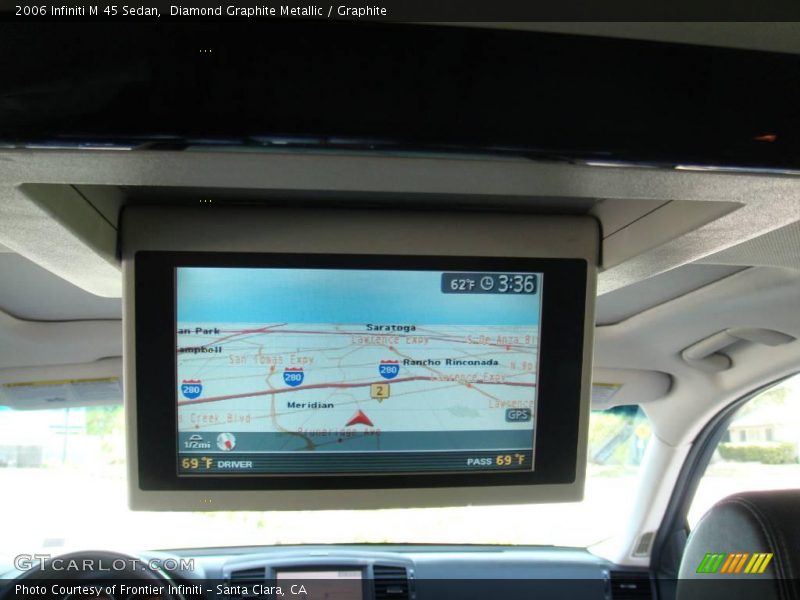 Diamond Graphite Metallic / Graphite 2006 Infiniti M 45 Sedan