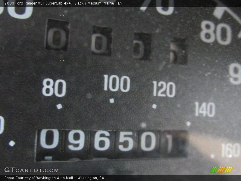 Black / Medium Prairie Tan 2000 Ford Ranger XLT SuperCab 4x4