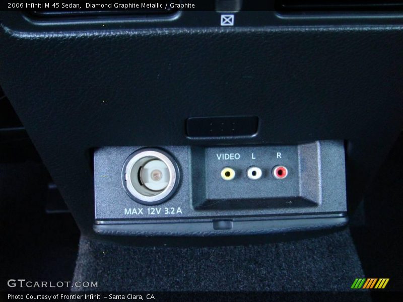 Diamond Graphite Metallic / Graphite 2006 Infiniti M 45 Sedan