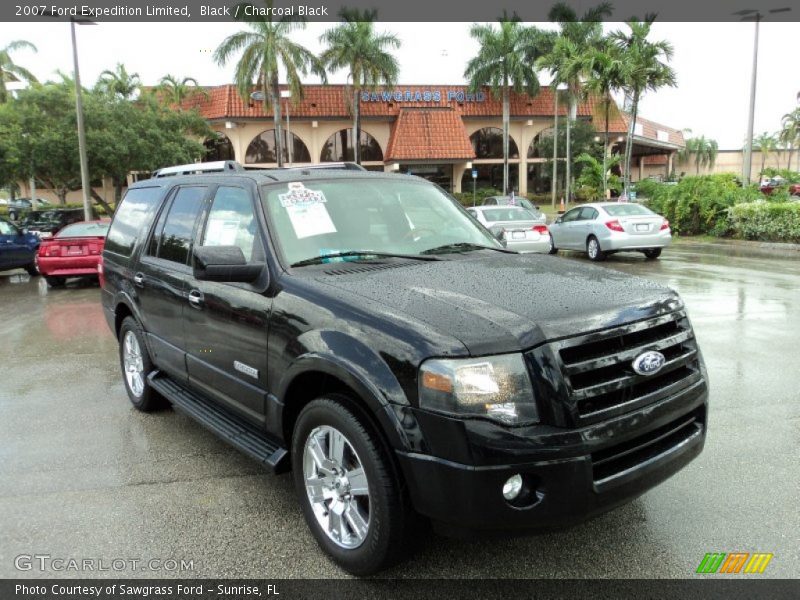 Black / Charcoal Black 2007 Ford Expedition Limited
