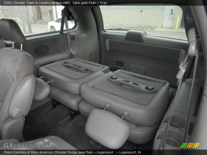 Rear Seat of 2003 Town & Country Limited AWD