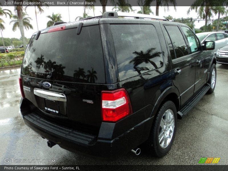 Black / Charcoal Black 2007 Ford Expedition Limited