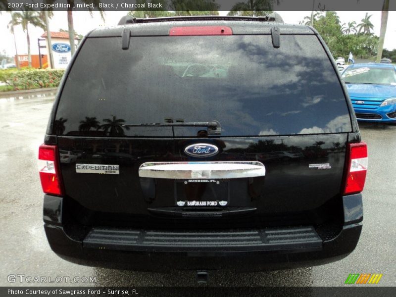 Black / Charcoal Black 2007 Ford Expedition Limited