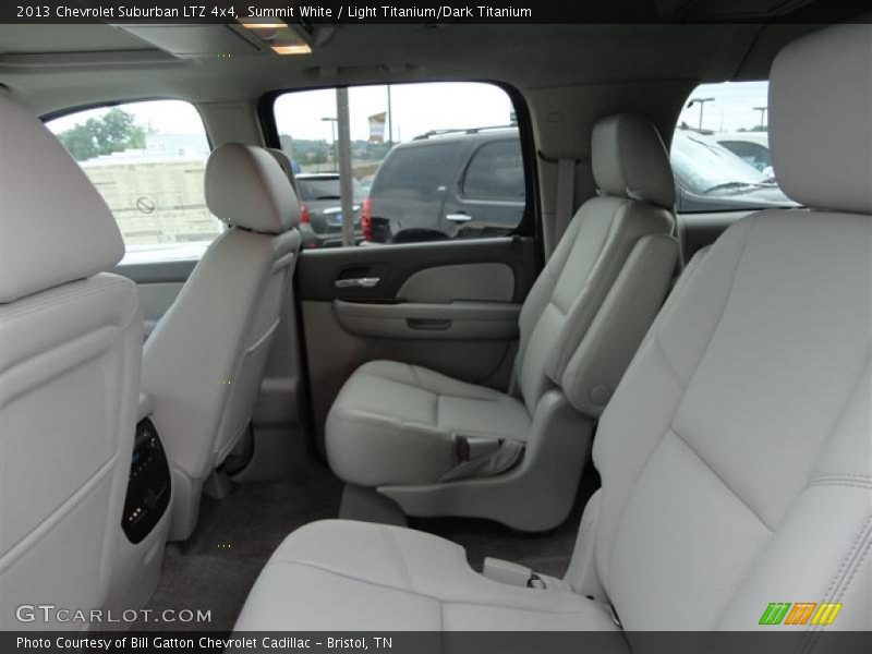 Summit White / Light Titanium/Dark Titanium 2013 Chevrolet Suburban LTZ 4x4