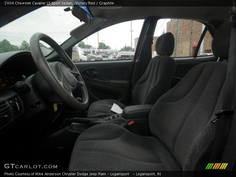  2004 Cavalier LS Sport Sedan Graphite Interior