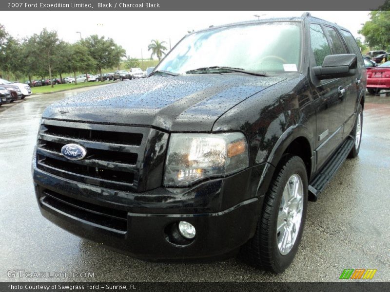 Black / Charcoal Black 2007 Ford Expedition Limited