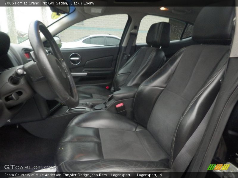 Front Seat of 2006 Grand Prix GXP Sedan