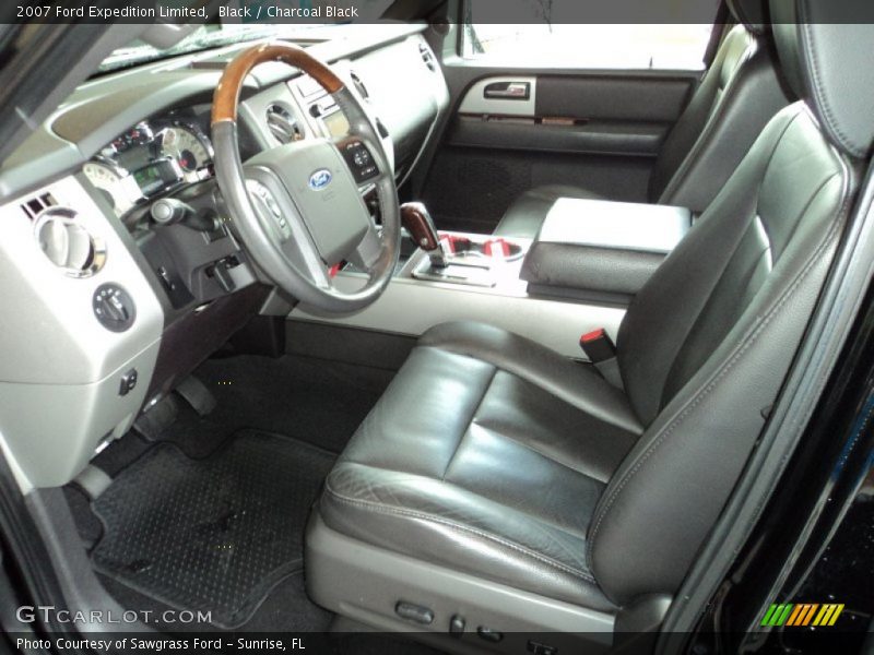  2007 Expedition Limited Charcoal Black Interior