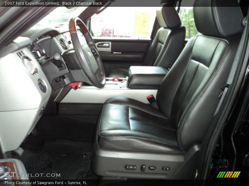 Front Seat of 2007 Expedition Limited