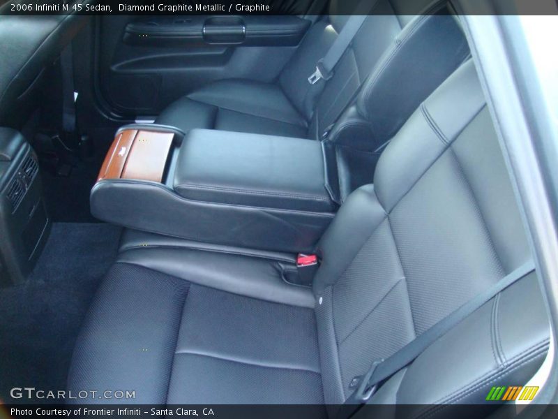 Diamond Graphite Metallic / Graphite 2006 Infiniti M 45 Sedan