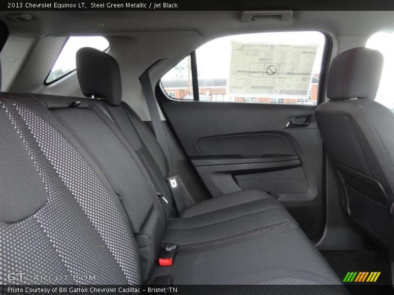 Steel Green Metallic / Jet Black 2013 Chevrolet Equinox LT