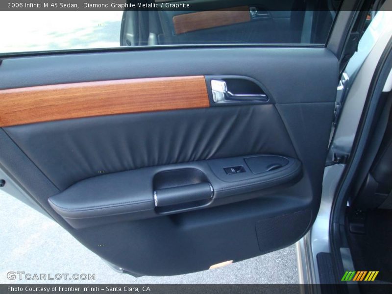 Diamond Graphite Metallic / Graphite 2006 Infiniti M 45 Sedan