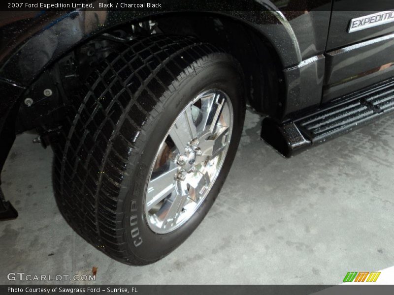 Black / Charcoal Black 2007 Ford Expedition Limited