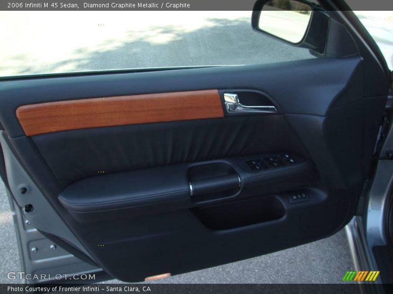 Diamond Graphite Metallic / Graphite 2006 Infiniti M 45 Sedan