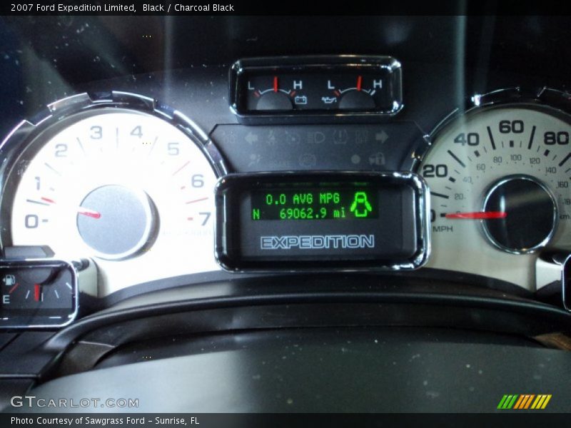 Black / Charcoal Black 2007 Ford Expedition Limited