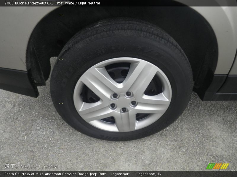 Frost White / Light Neutral 2005 Buick Rendezvous CX
