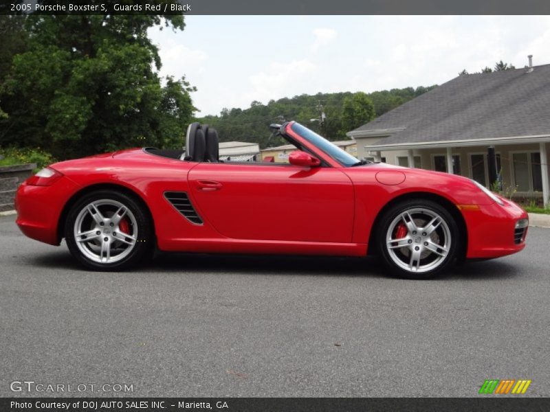  2005 Boxster S Guards Red