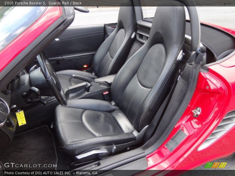  2005 Boxster S Black Interior