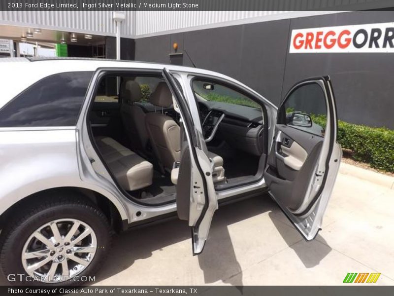 Ingot Silver Metallic / Medium Light Stone 2013 Ford Edge Limited