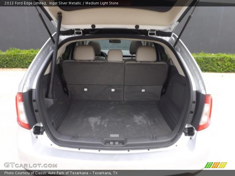 Ingot Silver Metallic / Medium Light Stone 2013 Ford Edge Limited