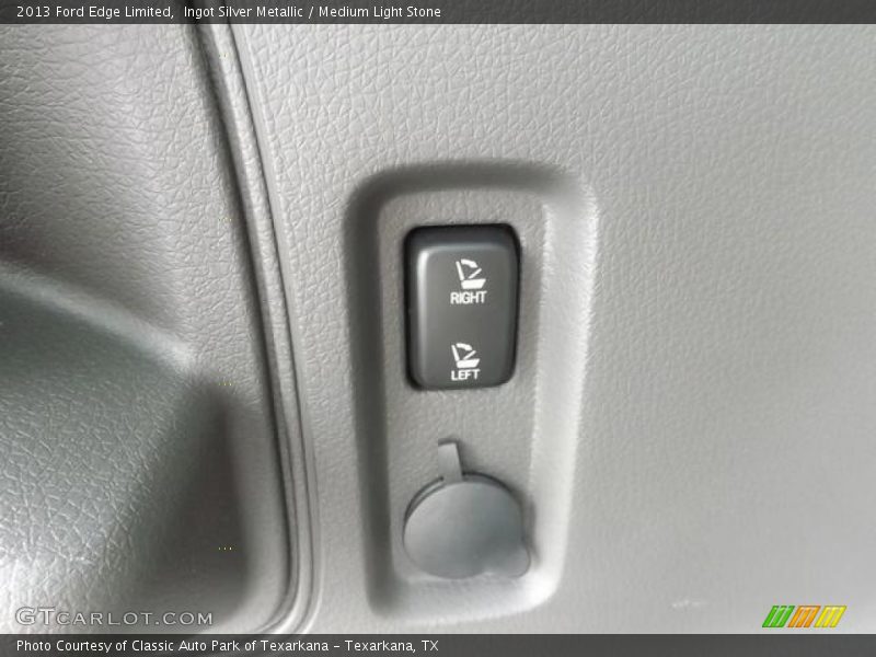 Ingot Silver Metallic / Medium Light Stone 2013 Ford Edge Limited
