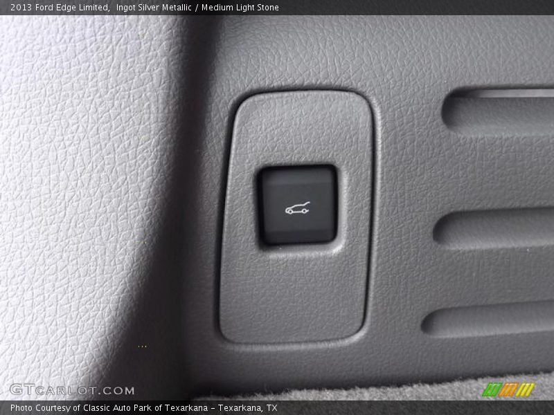 Ingot Silver Metallic / Medium Light Stone 2013 Ford Edge Limited
