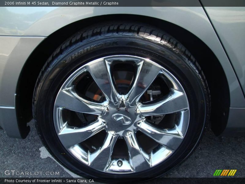 Diamond Graphite Metallic / Graphite 2006 Infiniti M 45 Sedan