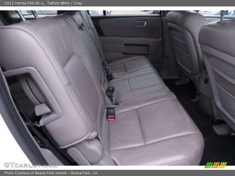 Taffeta White / Gray 2011 Honda Pilot EX-L