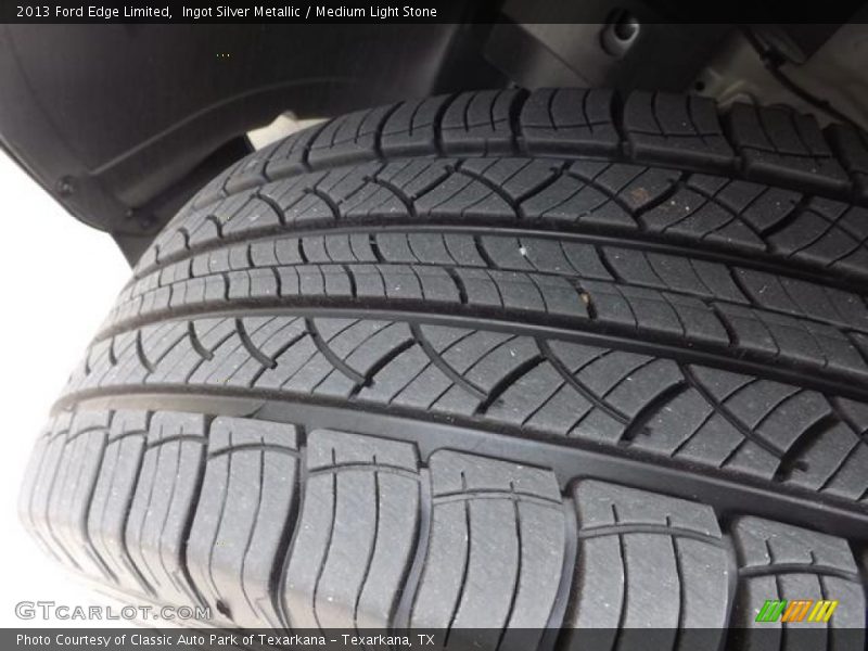 Ingot Silver Metallic / Medium Light Stone 2013 Ford Edge Limited