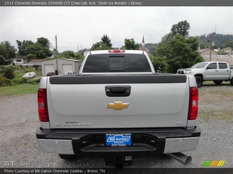 Silver Ice Metallic / Ebony 2013 Chevrolet Silverado 2500HD LTZ Crew Cab 4x4