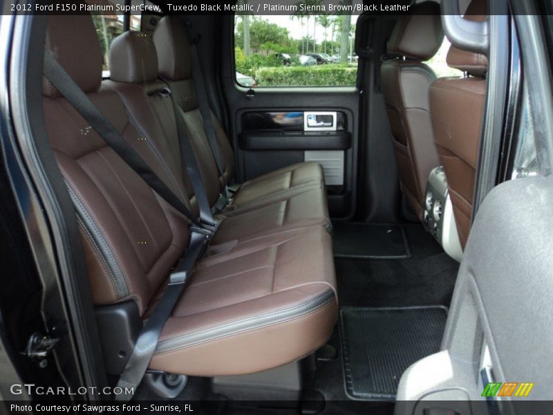 Rear Seat of 2012 F150 Platinum SuperCrew