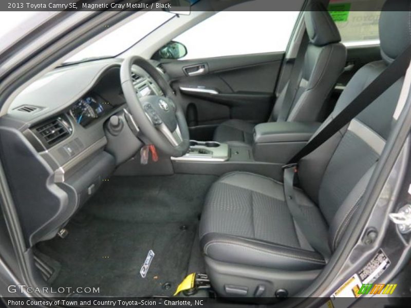 Magnetic Gray Metallic / Black 2013 Toyota Camry SE