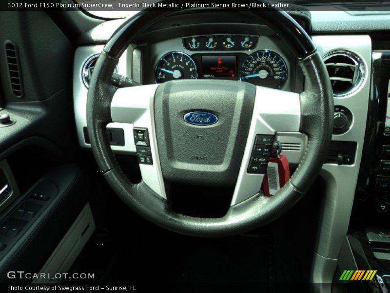  2012 F150 Platinum SuperCrew Steering Wheel