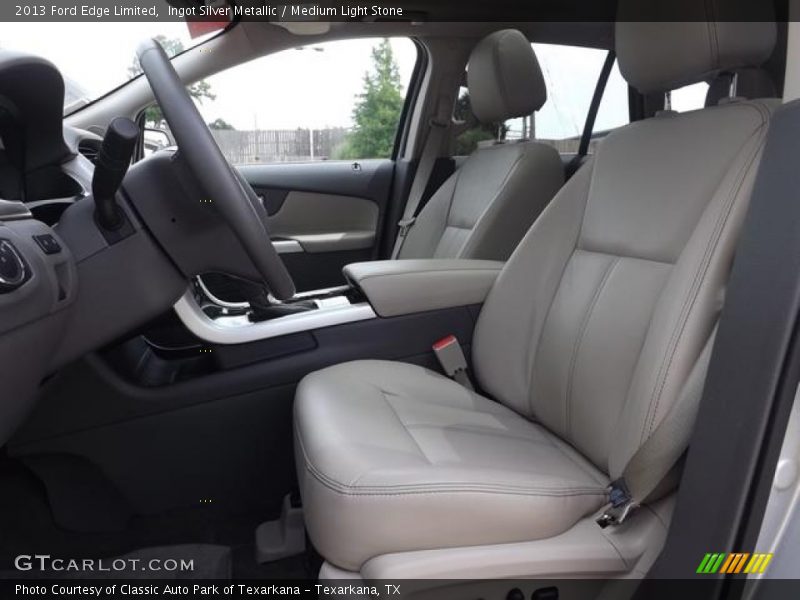 Ingot Silver Metallic / Medium Light Stone 2013 Ford Edge Limited