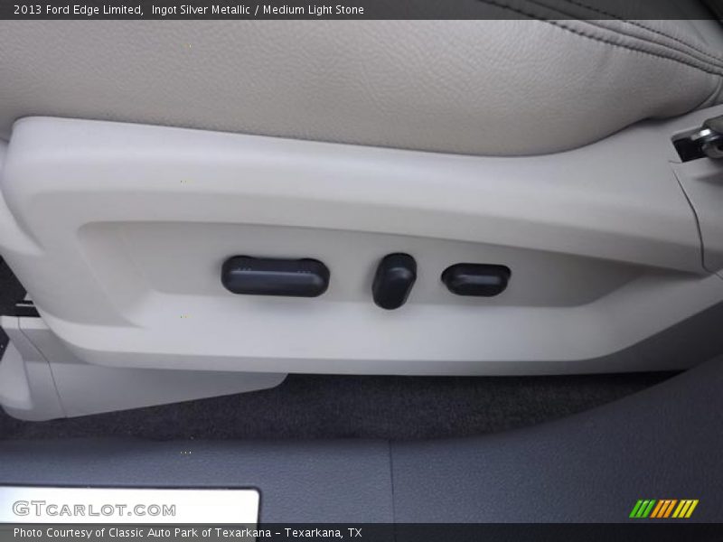 Ingot Silver Metallic / Medium Light Stone 2013 Ford Edge Limited