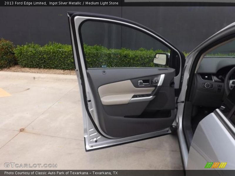 Ingot Silver Metallic / Medium Light Stone 2013 Ford Edge Limited