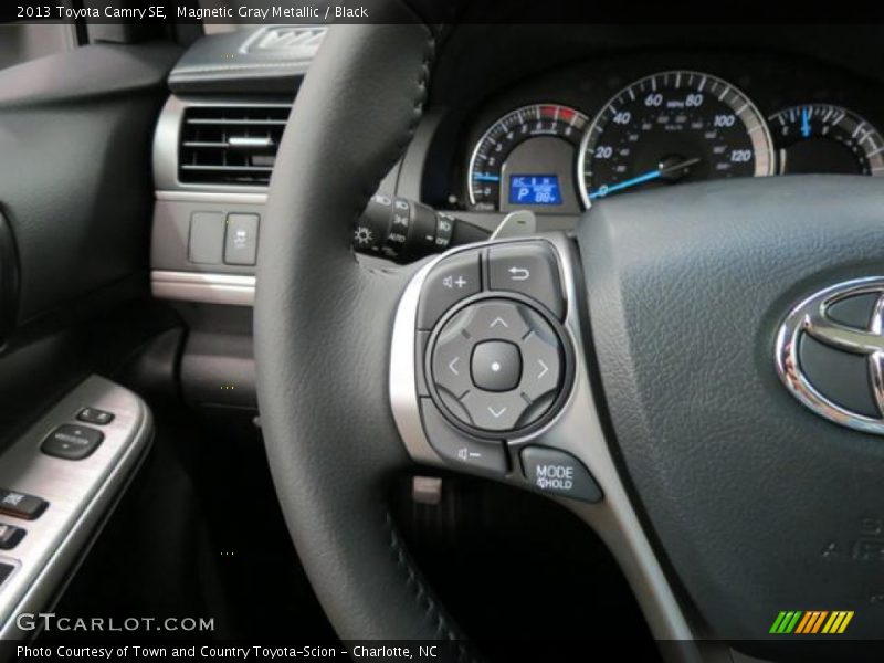 Magnetic Gray Metallic / Black 2013 Toyota Camry SE