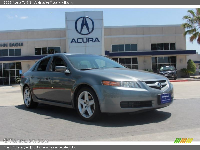 Anthracite Metallic / Ebony 2005 Acura TL 3.2