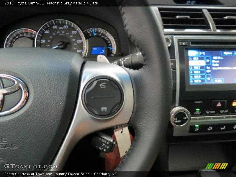 Magnetic Gray Metallic / Black 2013 Toyota Camry SE