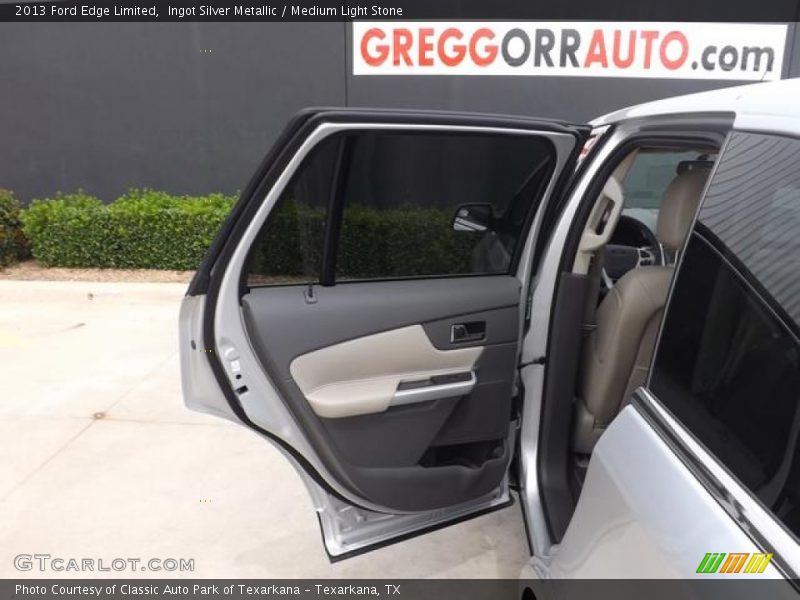 Ingot Silver Metallic / Medium Light Stone 2013 Ford Edge Limited