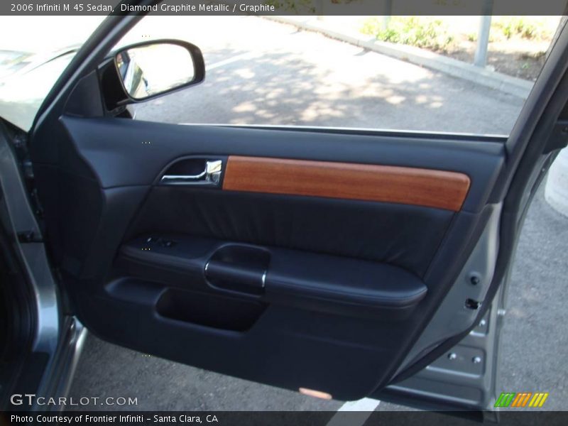 Diamond Graphite Metallic / Graphite 2006 Infiniti M 45 Sedan