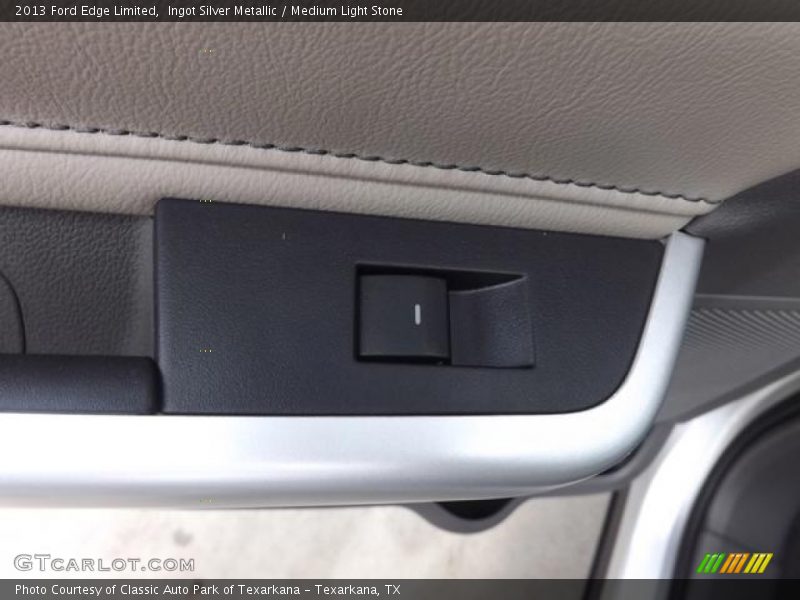 Ingot Silver Metallic / Medium Light Stone 2013 Ford Edge Limited