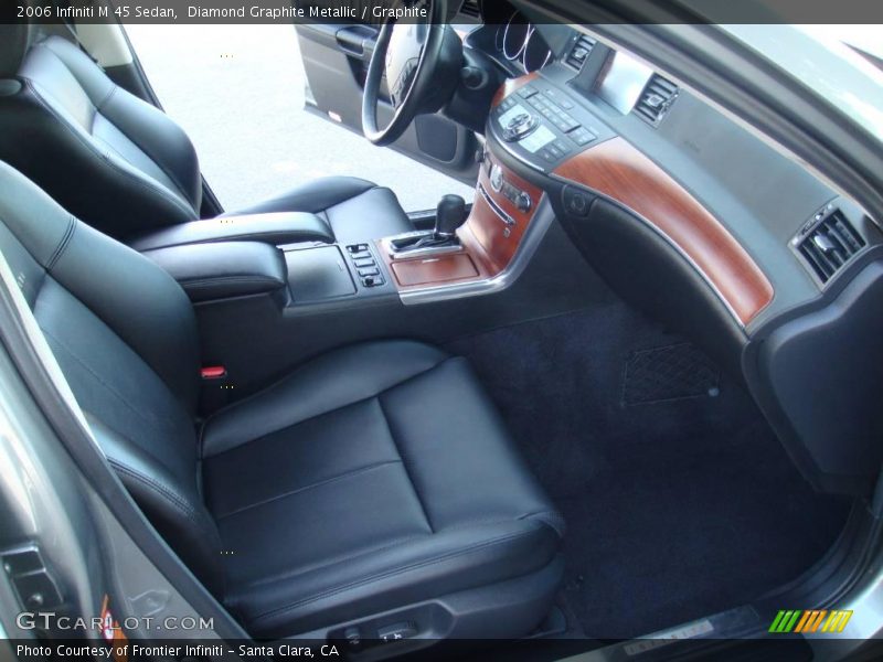 Diamond Graphite Metallic / Graphite 2006 Infiniti M 45 Sedan