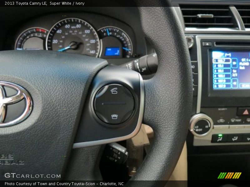 Super White / Ivory 2013 Toyota Camry LE