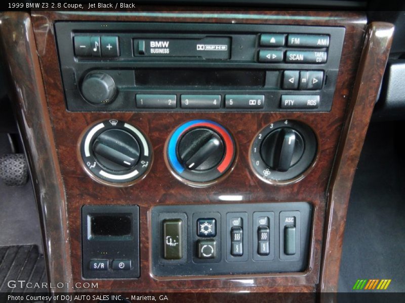 Controls of 1999 Z3 2.8 Coupe