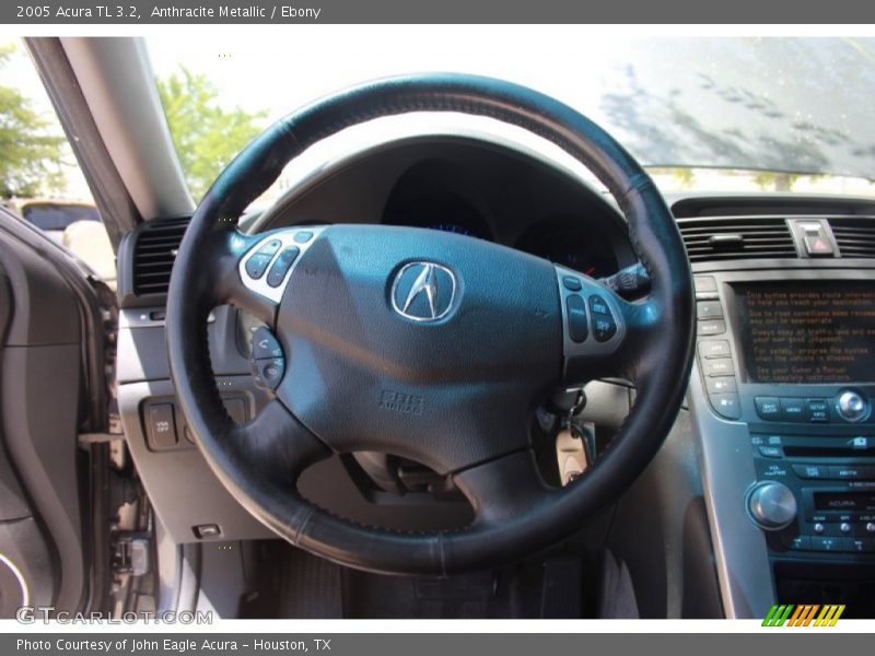 Anthracite Metallic / Ebony 2005 Acura TL 3.2