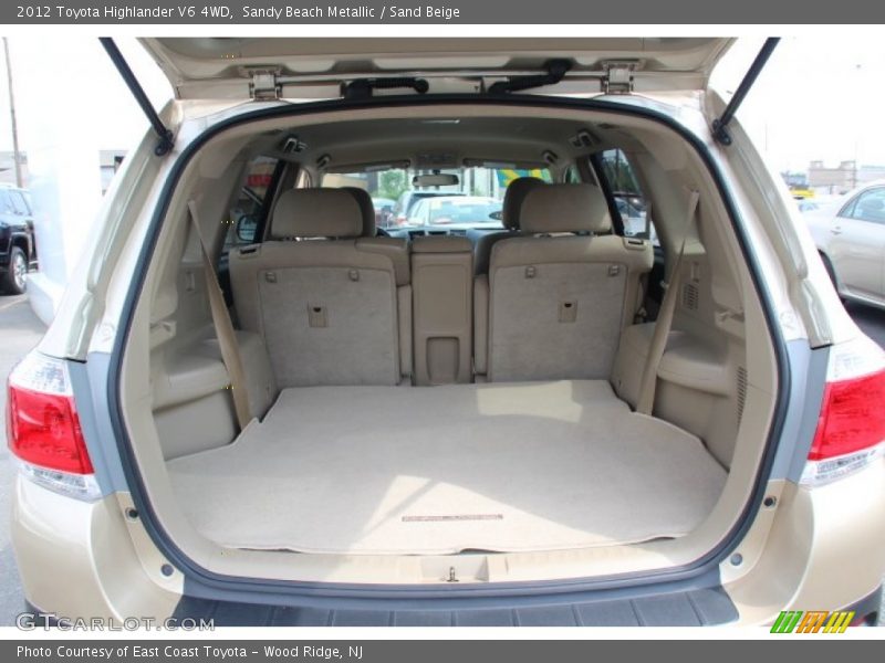 Sandy Beach Metallic / Sand Beige 2012 Toyota Highlander V6 4WD