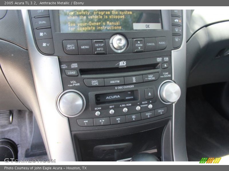 Anthracite Metallic / Ebony 2005 Acura TL 3.2